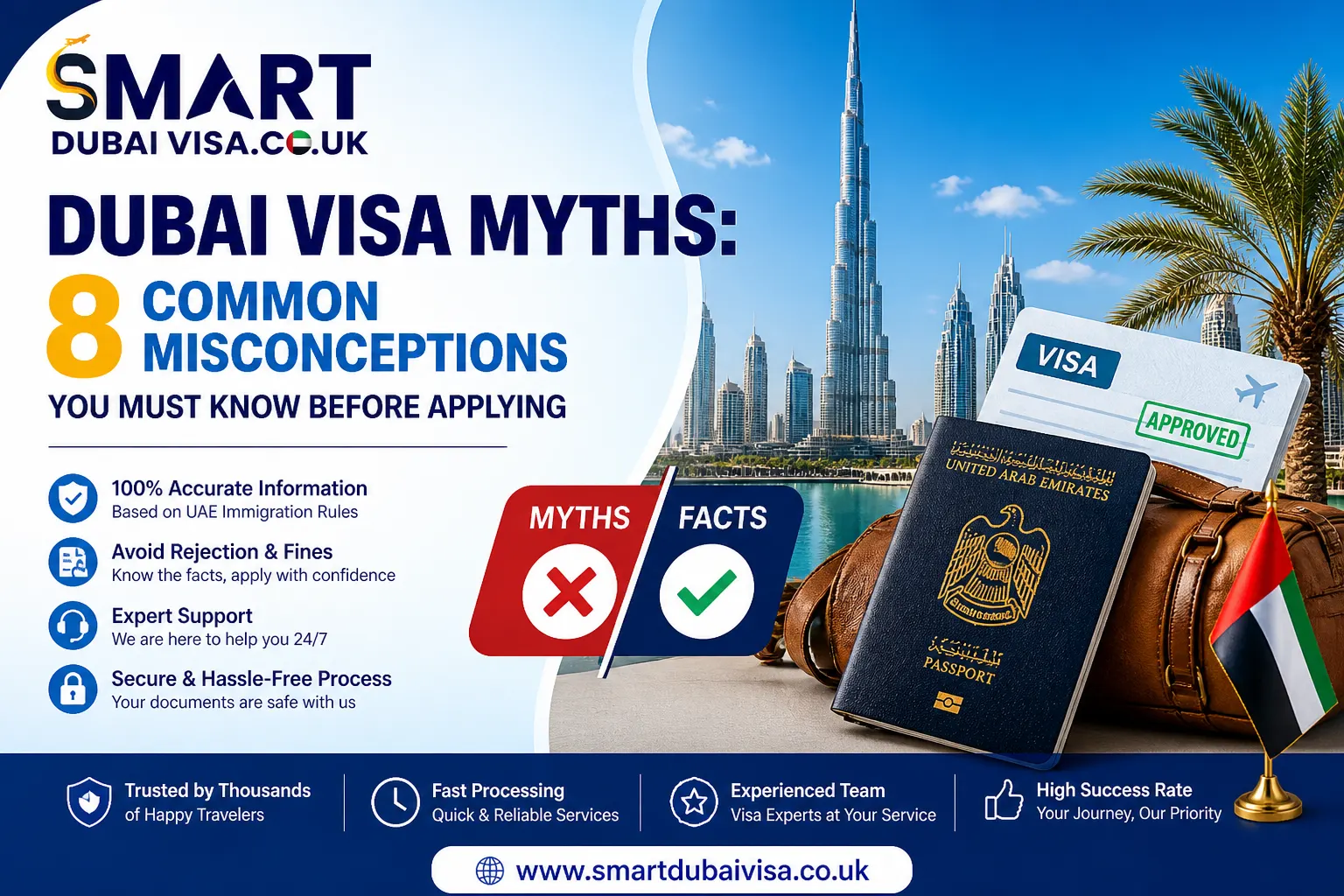 Dubai Visa Myths: 8 Common Misconceptions You Must Know (2026 Guide)